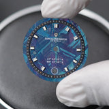 Karman Line wristwatch undergoing testing in space conditions, designed for durability and performance in extreme environments.