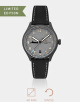 MACH 1 Admiral – Aviation-inspired limited edition wristwatch made from steel recovered from India’s INS Vikrant.