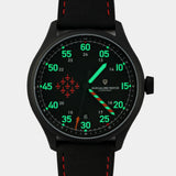 MACH 1 Synchro wristwatch with C3 Super-Luminova® for excellent visibility in low light.