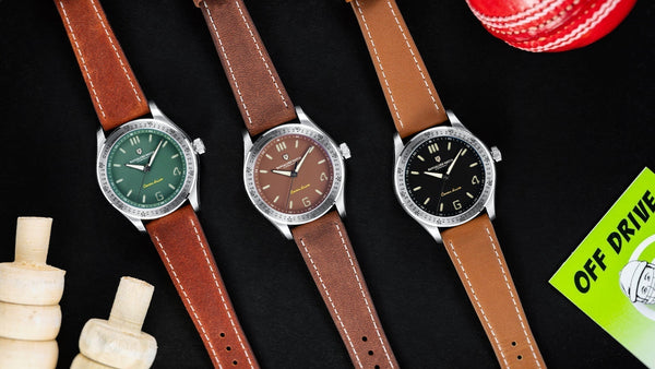 Cricket stadium inspired strap