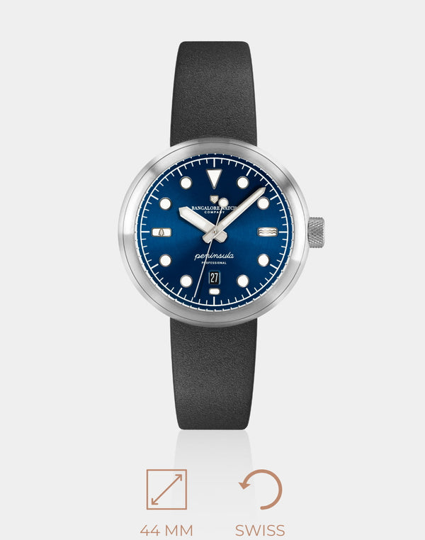 Laccadive outdoor wristwatch inspired from the calm waters of the Laccadive located in the Arabian Sea.
