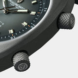 The Apogee Extraterrestrial’s Grade 2 Titanium case, micro-bead-blasted for a refined and modern finish.