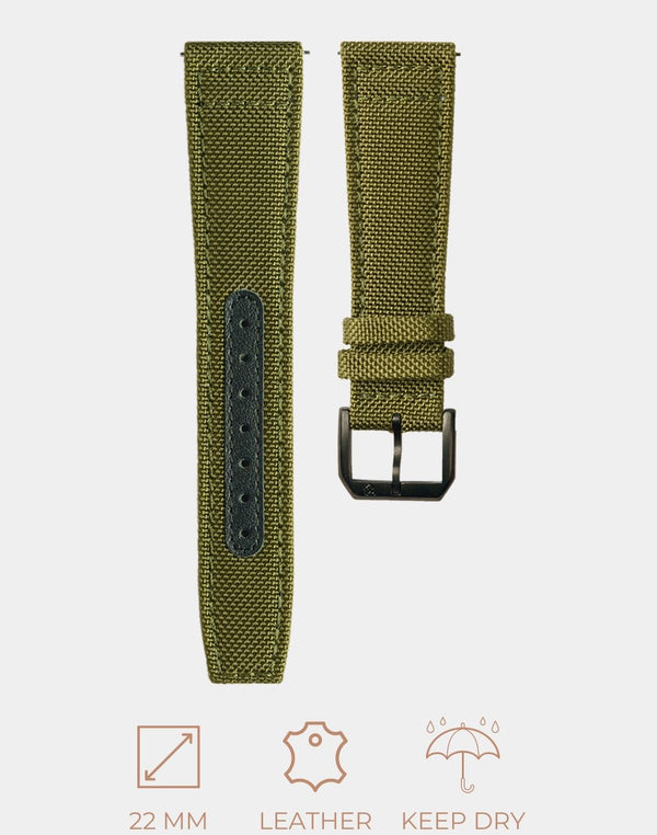 Tezpur Green, Black Buckle