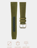 Tezpur Green, Steel Buckle