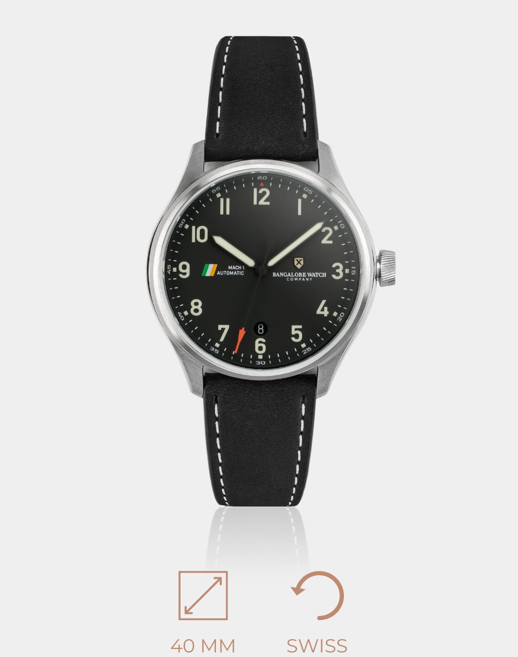 MACH 1 Civilian - A Military-Inspired Pilot's Watch fit for a Civilian ...