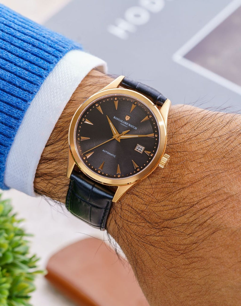 Rose Gold, Deep Anthracite